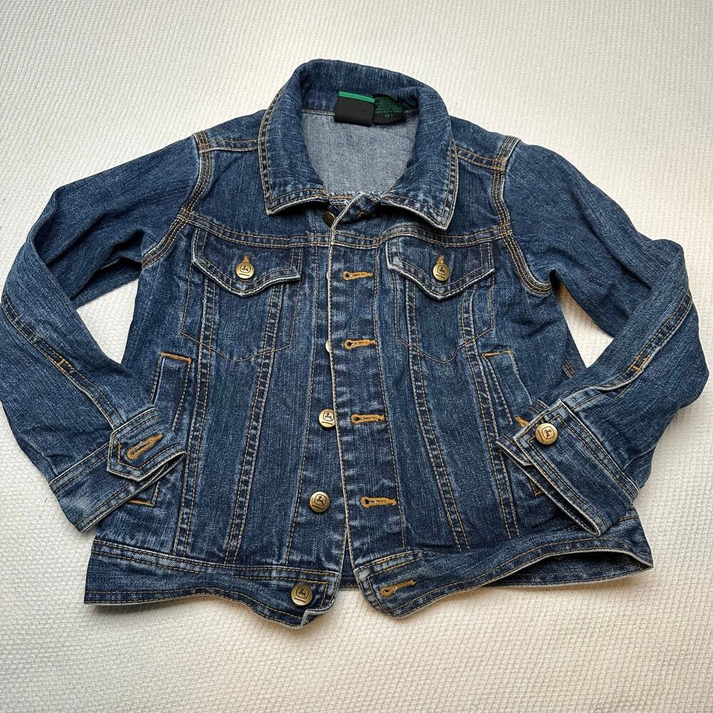 John Deere Denim Trucker Jacket size 4